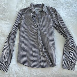Structured button down pinstripe like new